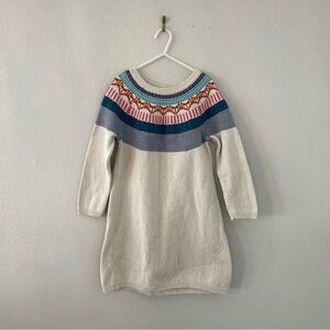 Tea Collection Matyas Sweater Dress Long Sleeve Girls Size 8